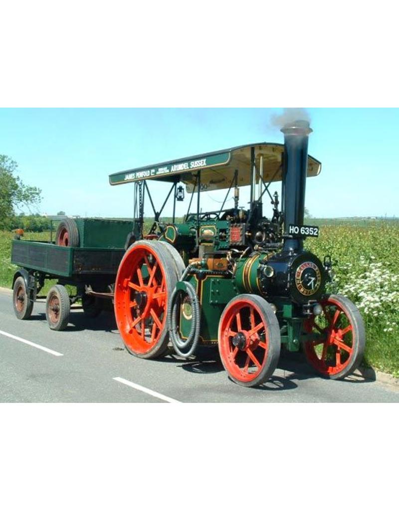 MBT Ransomes, Sims und Jefferies 4 n.h.p Dampftraktor - Bauzeichnung Maßstab 1 : 6 (40.10.004)