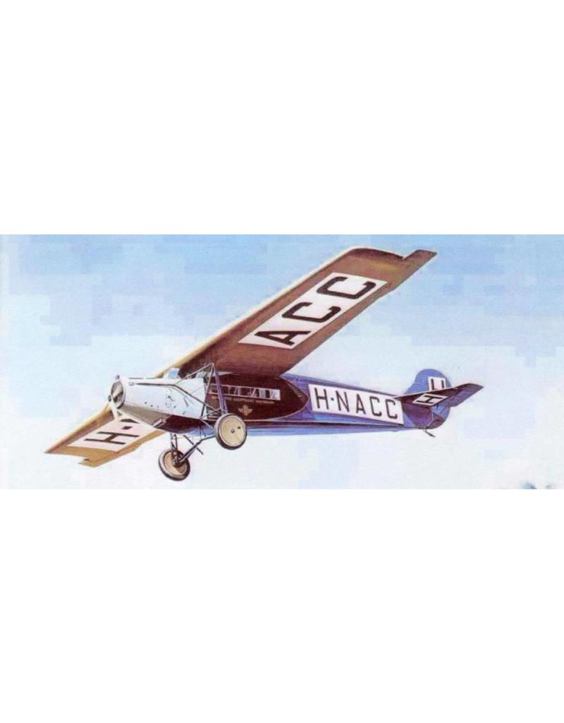 MBT Fokker FVII H-NACC (1924) - Bouwtekening Schaal 1 : 36 (50.00.022)
