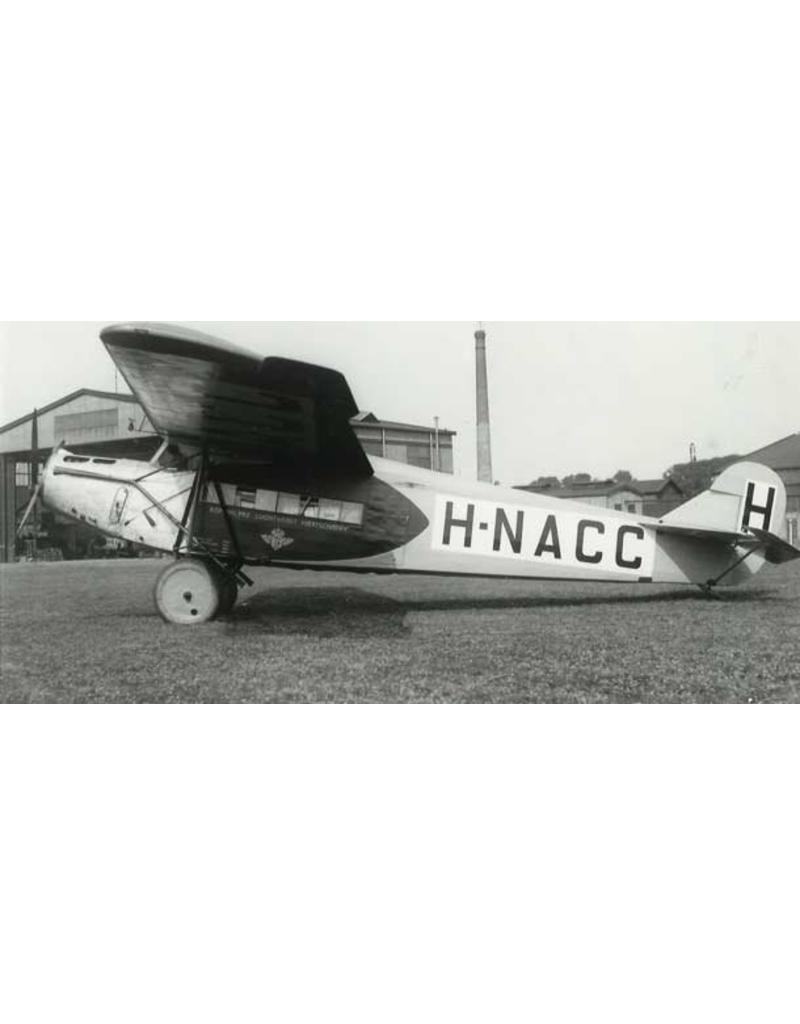 MBT Fokker FVII H-NACC (1924) - Bauzeichnung Maßstab 1 : 36 (50.00.022)
