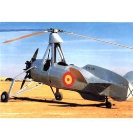 MBT Autogiro De La Cierva C30 - Bouwtekening Schaal 1 : 20 (50.02.013)