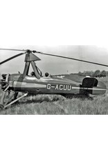 MBT Autogiro De La Cierva C30 - Bauzeichnung Maßstab 1 : 20 (50.02.013)