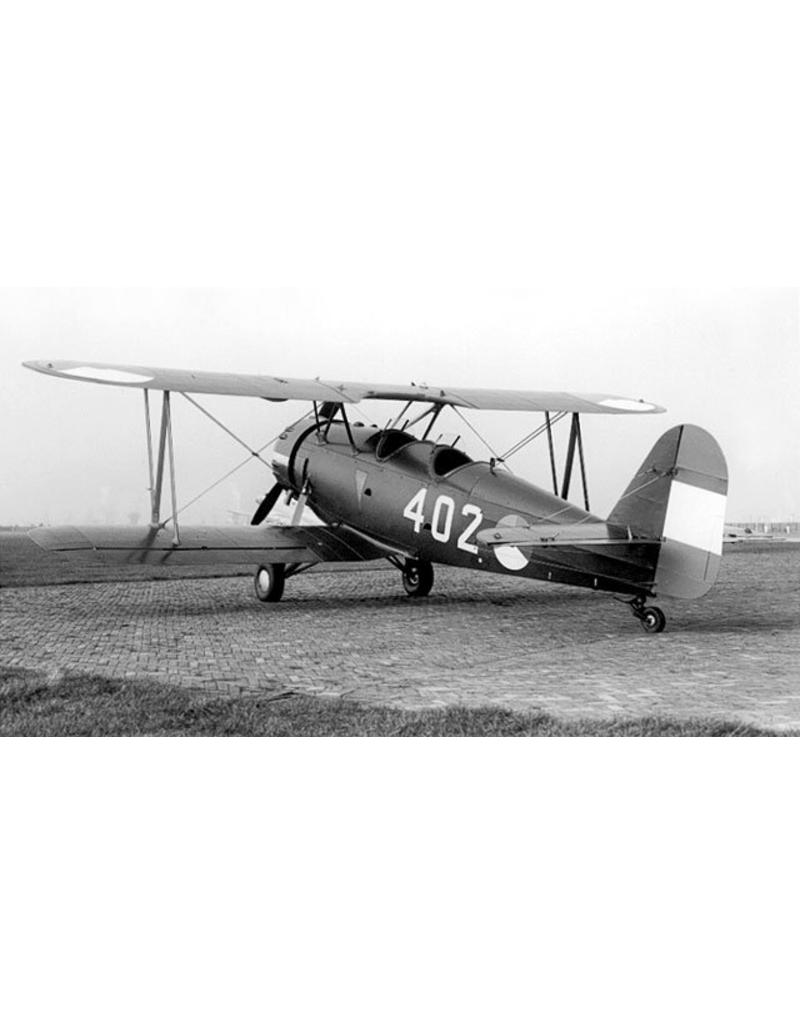 MBT Koolhoven FK-51, Schulflugzeug - Bauzeichnung Maßstab 1 : 20 (50.10.012)