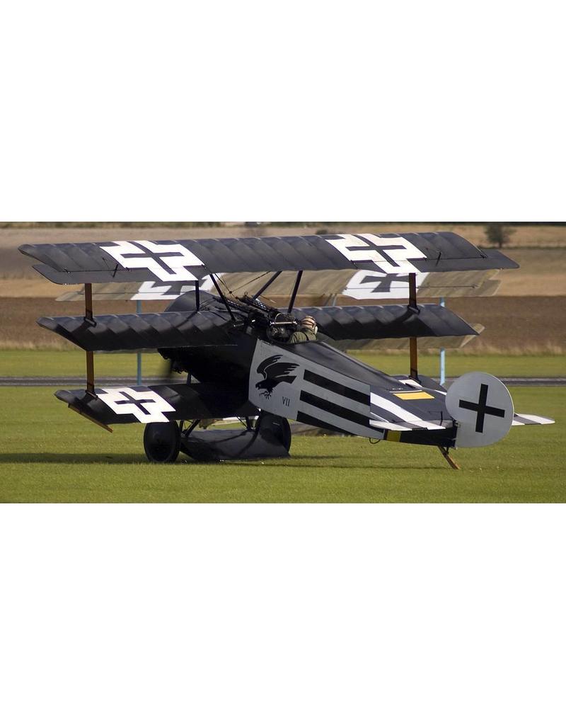 MBT Fokker DR1- driedekker (1917) - Bouwtekening Schaal 1 : 10 (50.10.025)