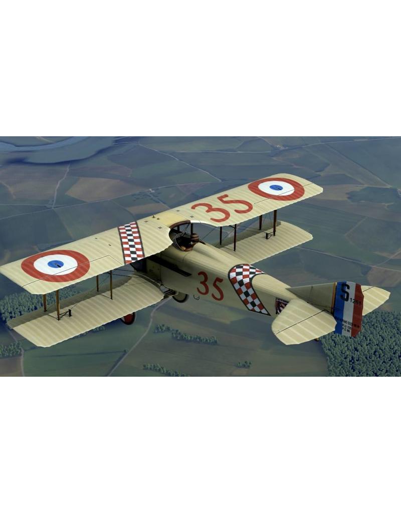 MBT SPAD 7 jachtvliegtuig (1917) - Bouwtekening Schaal 1 : 16 (50.13.001)