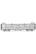 NVM 29.05.201 HSM bagagewagen D2805-2811, 2819 voor spoor 0; later NS D5001-5008