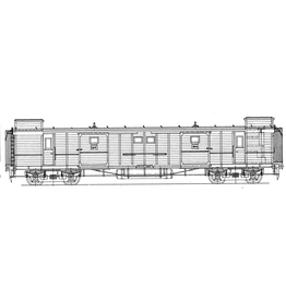 MBT 29.05.201 HSM Gepäckwagen D2805-2811, 2819 für Spur 0; später NS D5001-5008