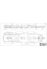 MBT "Progress", Walfänger aus New Bedford (1850) (barkgetakelt) - Bauzeichnung Maßstab 1 : 48 (10.00.001) - Digital