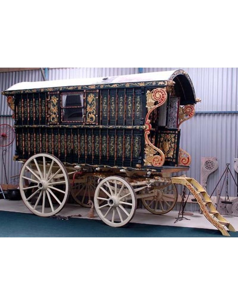 MBT Zigeuner woonwagen/Ledge waggon - Bouwtekening Schaal 1 : 8 (40.30.006)