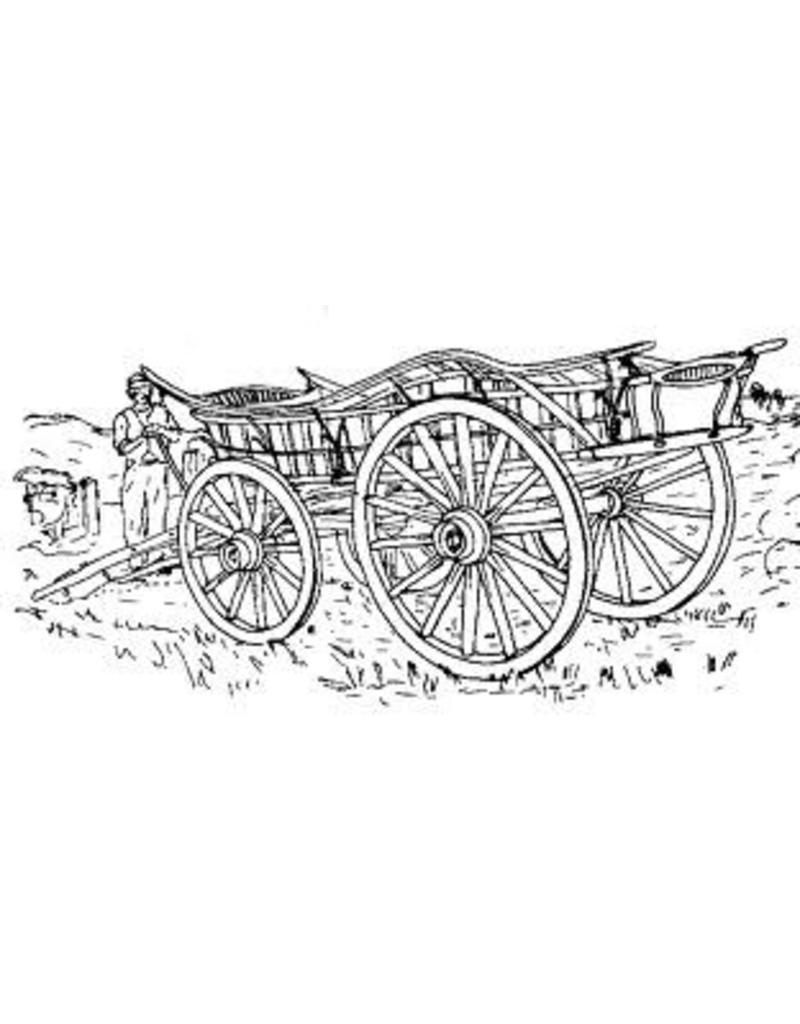 MBT Glamorgan boerenwagen - Bouwtekening Schaal 1 : 8 (40.31.022)