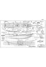 MBT Whaler "Viola" (1910) - Construction Drawing Scale 1 : 64 (10.00.014)
