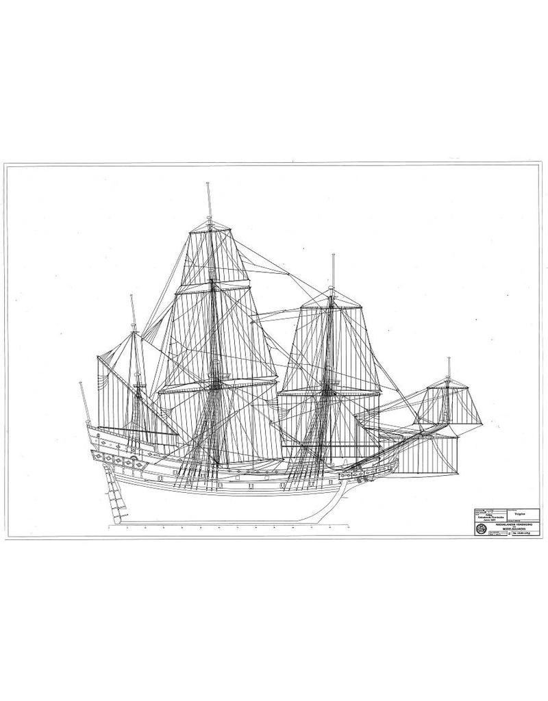 MBT 10.00.029A VOC-Schiff "Geunieerde Provintien" (1603)