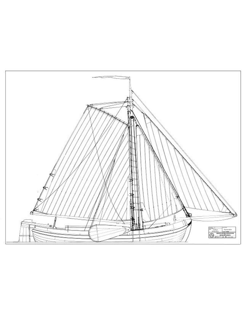 MBT Stone Barge - Construction Drawing Scale 1 : 25 (10.05.024)