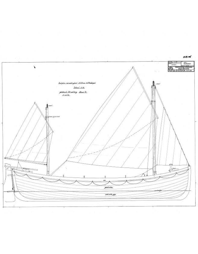 NVM 10.07.006 NZHRM rowing lifeboat "LA Buma" - station Moddergat