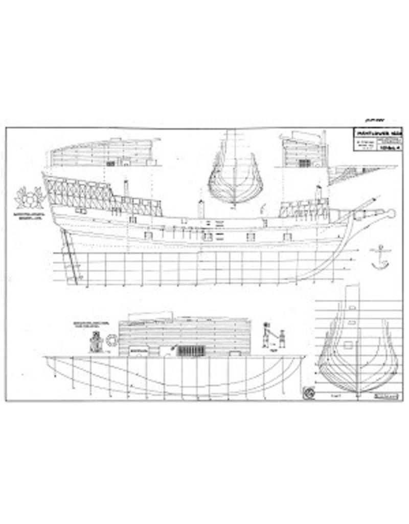 MBT 10.00.006 Koopvaarder "Mayflower" (ca 1620)