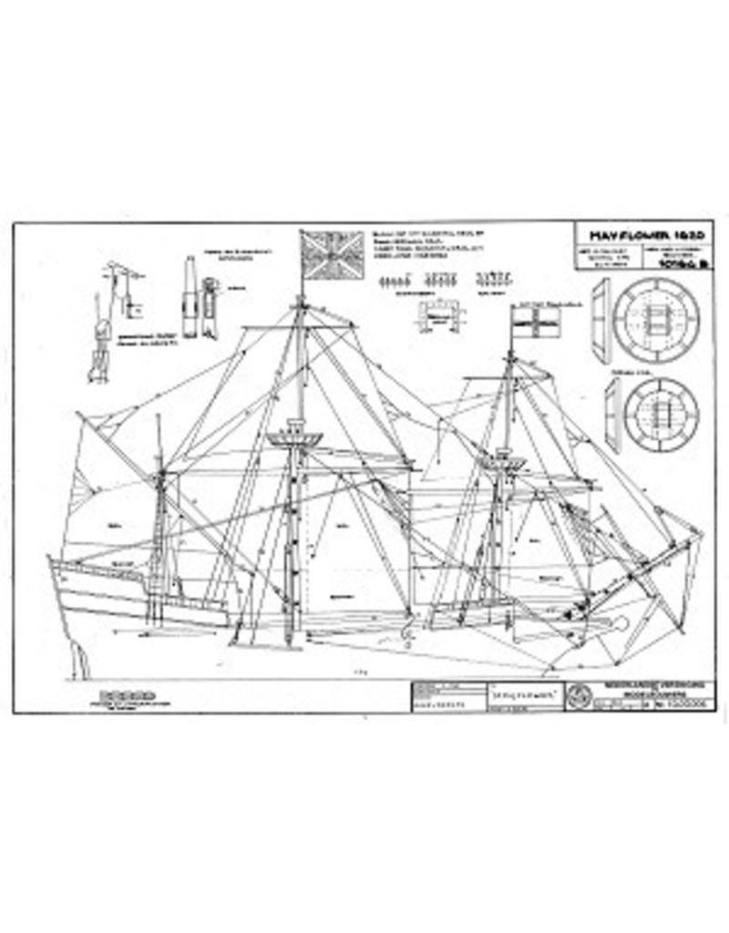NVM 10.00.006 Koopvaarder "Mayflower" (ca 1620)