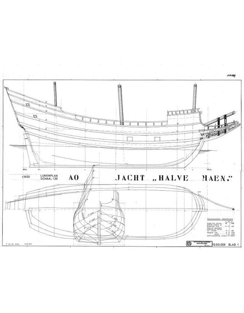 NVM 10.00.009 Handelsschiff "Halve Maen d" (ca. 1609)