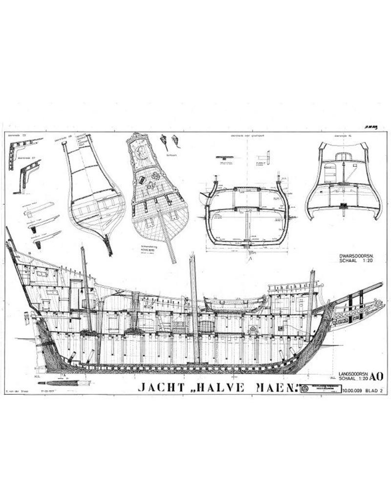 MBT 10.00.009 Handelsschiff "d?Halve Maen" (ca. 1609)