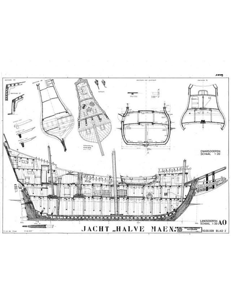 NVM 10.00.009 Handelsschiff "Halve Maen d" (ca. 1609)