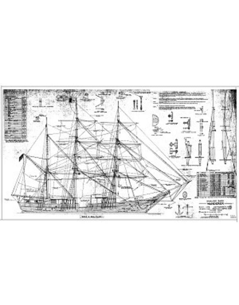 MBT Whaler "Wanderer" (1878) - Building Plan Scale 1 : 64 (10.00.013)