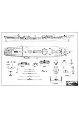 MBT Clipper "Flying Fish" (1851) - Construction Drawing Scale 1 : 90 (10.00.017)