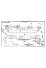 MBT Baltimore clipper "Fair Rosamond" ex "Dos Amigos" (ca 1832) - Building Plan Scale 1 : N/A (10.00.019)