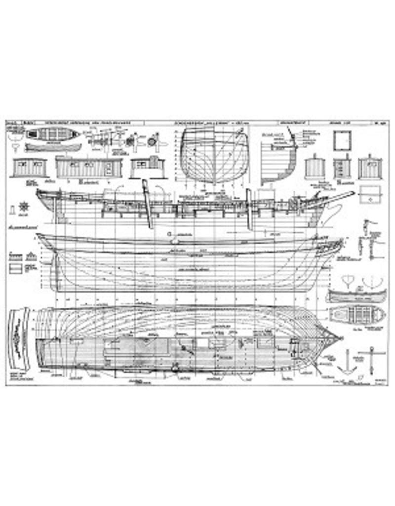MBT 10.00.021 Schonerbrigg " Wilhelmina" (1857)