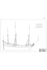 MBT Fluyt "Anna Maria" (1694) - Construction Drawing Scale 1 : 75 (10.00.026)