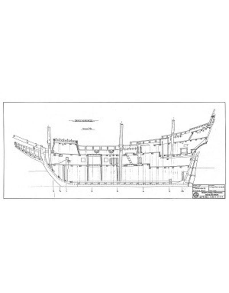 MBT 10.00.028 koopvaarder "d`Halve Maen" (ca 1600)