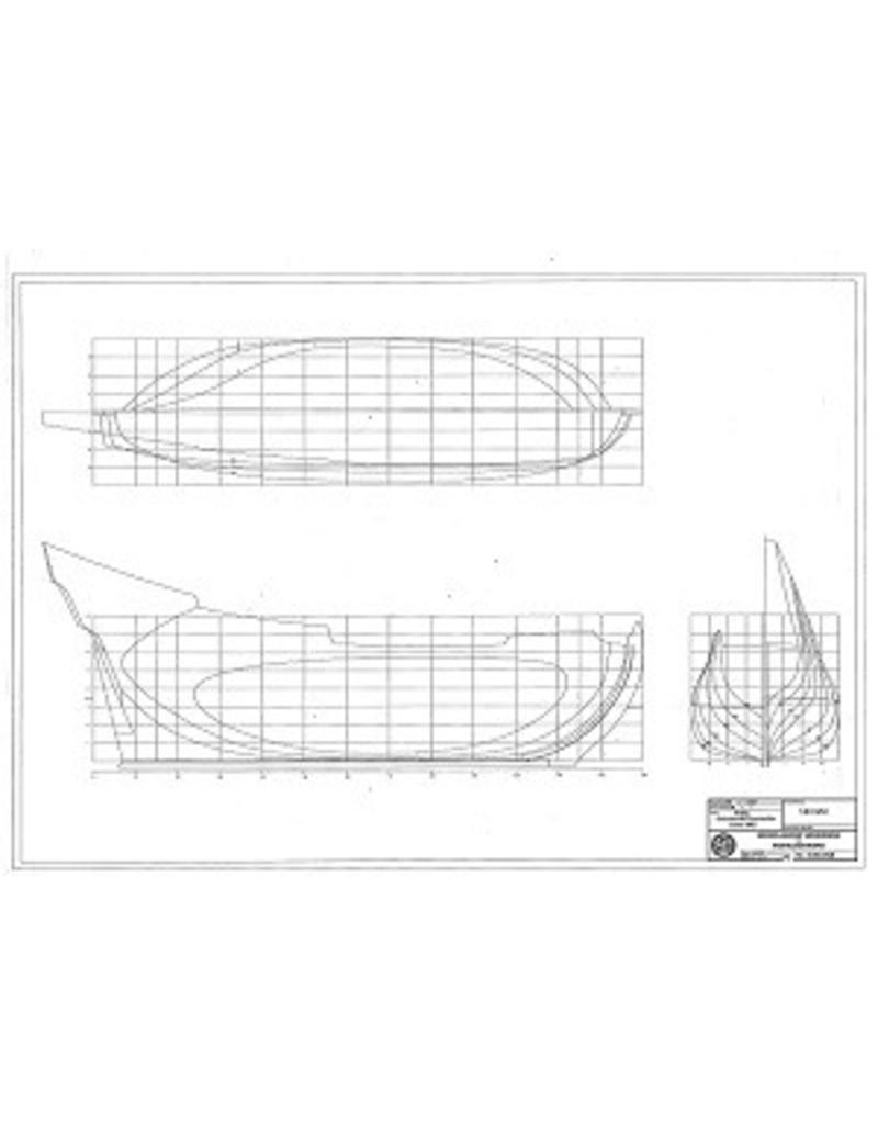MBT 10.00.029B VOC-Schiff "Geunieerde Provintien" (1603) - CD mit Zeichnungen
