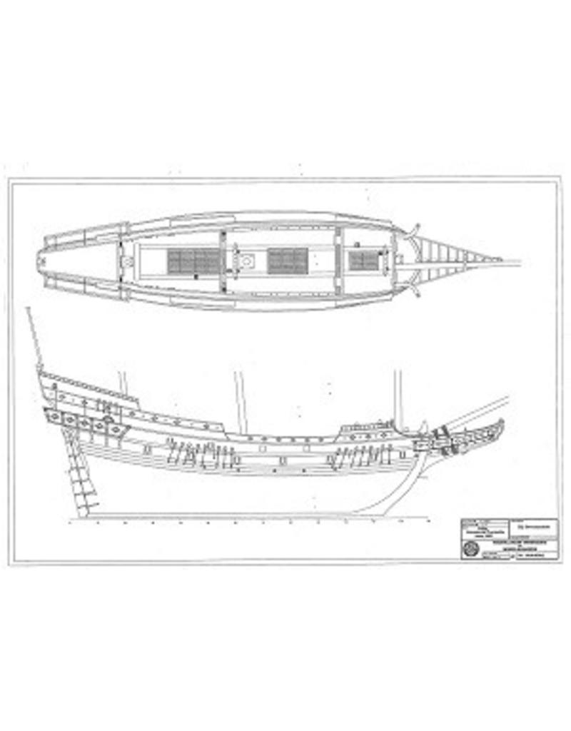 MBT 10.00.029B VOC-Schiff "Geunieerde Provintien" (1603) - CD mit Zeichnungen