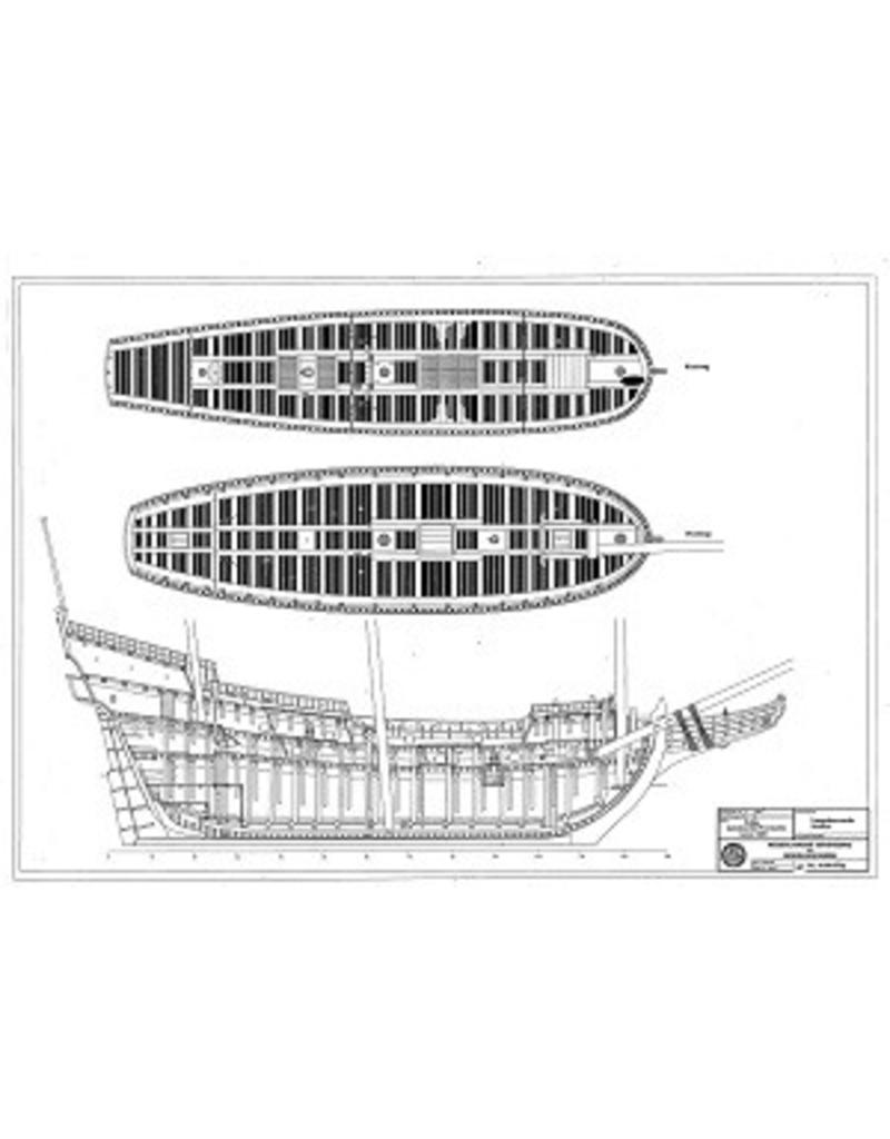 MBT 10.00.029B VOC-Schiff "Geunieerde Provintien" (1603) - CD mit Zeichnungen