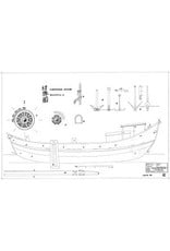MBT Shaoshun Ch'uan or Hangzhou Trader - Construction Drawing Scale 1 : 30 (10.00.031)