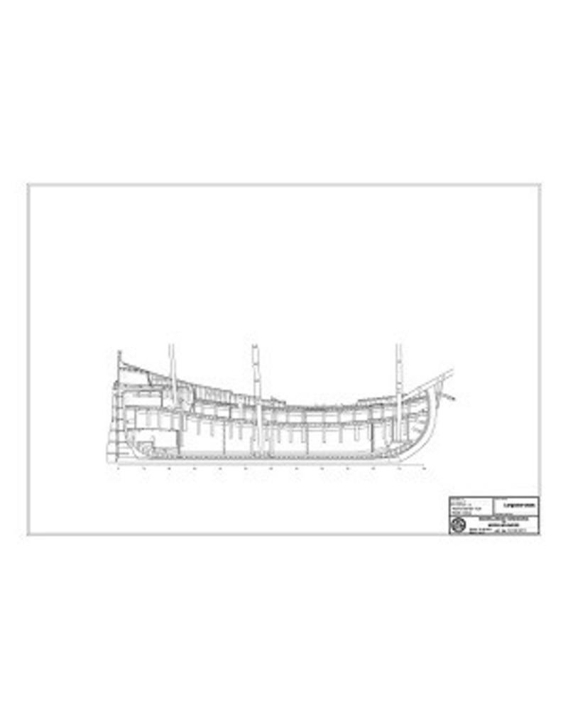 MBT 10.00.033 Fluitschip, Noordvaarde "Roode Leeuw" - (Witsen LX)