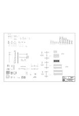 MBT Fluyt ship, Northern voyage "Red Lion" - (Witsen LX) - Construction Drawing Scale 1 : 75 (10.00.033)