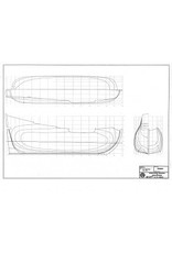 MBT Fluitschip "Delfshaven" anno 1668 - Bouwtekening Schaal 1 : 75 (10.00.034)