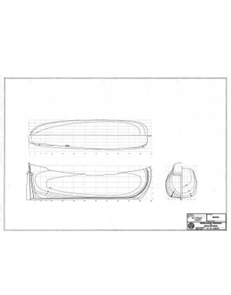 MBT Fluyt "Catharina Elizabeth" - Building Plan Scale 1 : 75 (10.00.035)