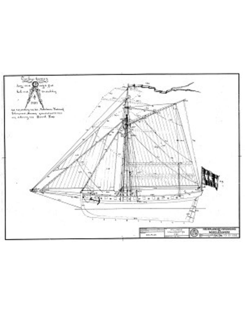 NVM 10.01.001 Hollandse oorlogskotter van 24 stukken (1781)