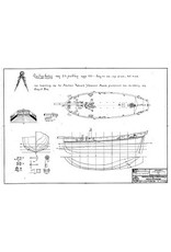 MBT Dutch war cutter of 24 guns (1781) - Construction drawing Scale 1 : 100 (10.01.001)