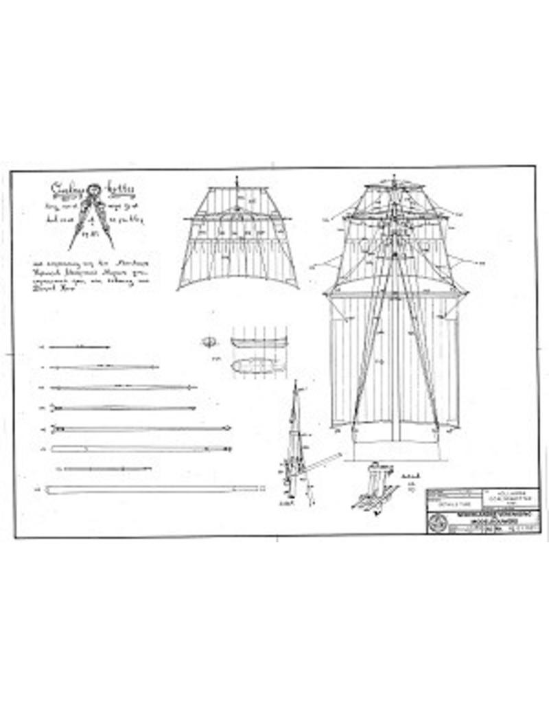 MBT 10.01.001 Hollandse oorlogskotter van 24 stukken (1781)