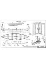 MBT "Osebergschip" Vikingschip (8e eeuw) - Bouwtekening Schaal 1 : 50 (10.01.005)
