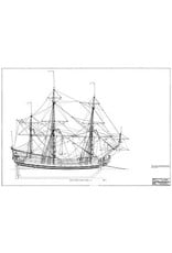 MBT 10.01.006B "7 Provincien" (1665) (II) Segel- und Takelageplan