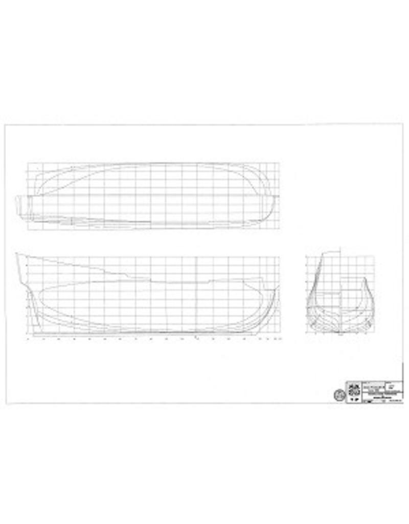 NVM 10.01.006D "7 Provincien" (1665) (II) verbeterd lijnenplan