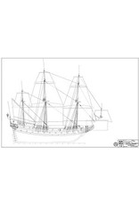 MBT "7 Provincien" (1642) - Construction Drawing Scale 1 : 75 (10.01.013)