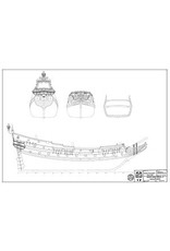 MBT "7 Provincien" (1642) - Construction Drawing Scale 1 : 75 (10.01.013)