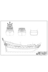 MBT "7 Provinces" (1665) (I) - formerly "St Jan Baptista" - Construction plan Scale 1 : 75 (10.01.014)
