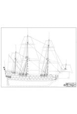MBT "7 Provincien" (1694) - Construction Drawing Scale 1 : 75 (10.01.015)
