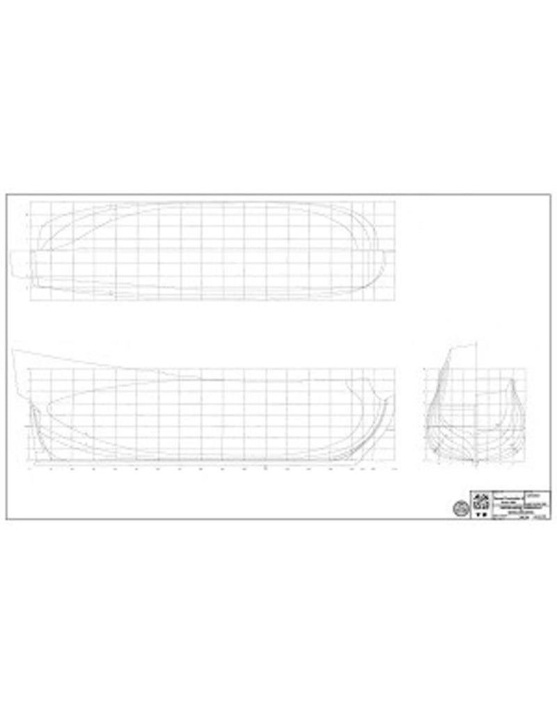 MBT "7 Provincien" (1694) - Construction Drawing Scale 1 : 75 (10.01.015)