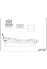 MBT "7 Provincien" (1694) - Construction Drawing Scale 1 : 75 (10.01.015)