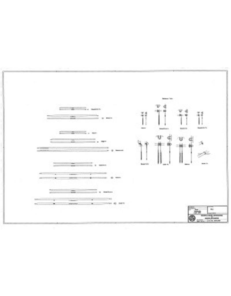 MBT Fluyt "Langewijk" (1682) - Construction Drawing Scale 1 : 75 (10.01.018)