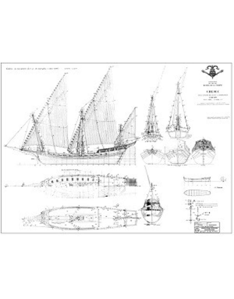 MBT 10.01.022 Nordafrikanisches Segelschiff Chebec (1750 - 1786)